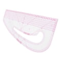 thumbnail image 1 of YAHHU Large Multi Function Garment Making Metric Curve Sewing Ruler, Plastic Pattern Making Ruler for Professional Tailor Craft, Pattern Design, Layout Drawing and Measuring Tools (18.1x7.5 in), 1 of 9