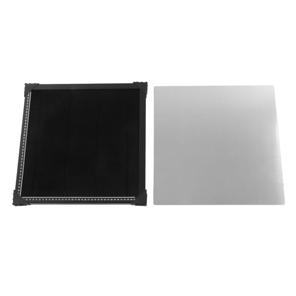 YAHHU Laser Engraver Working Table Steel Cutter Panel Set Cutting Engraving Bed Fast Heat Dissipation with Aluminum Plate 15.75 inches / 400 mm