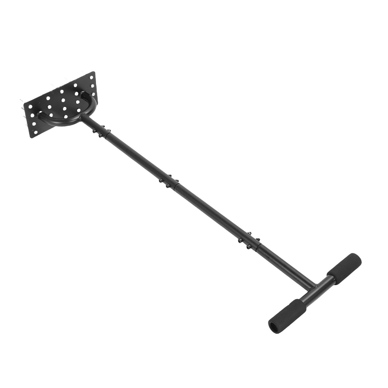 YAHHU Lawn Aerator Spike 34.6 In / 87.88 cm Extended T Shaped Handle Manual Lawn Aerator Tool Heavy Duty Steel Grass Aerator Tool For Yard Garden Soil Aeration And Landscaping Maintenance