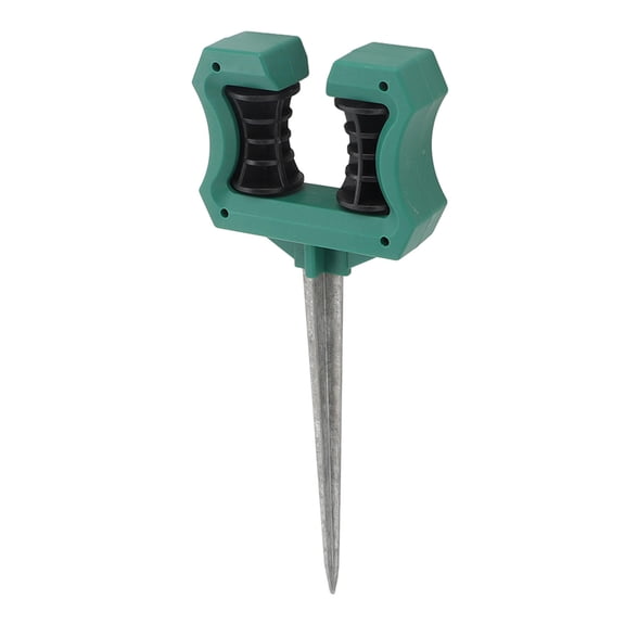 YAHHU Lawn Hose Guide Spike Roller Durable 10inch Hose Support Stake with Smooth Roller for Garden, Patio & Greenhouse