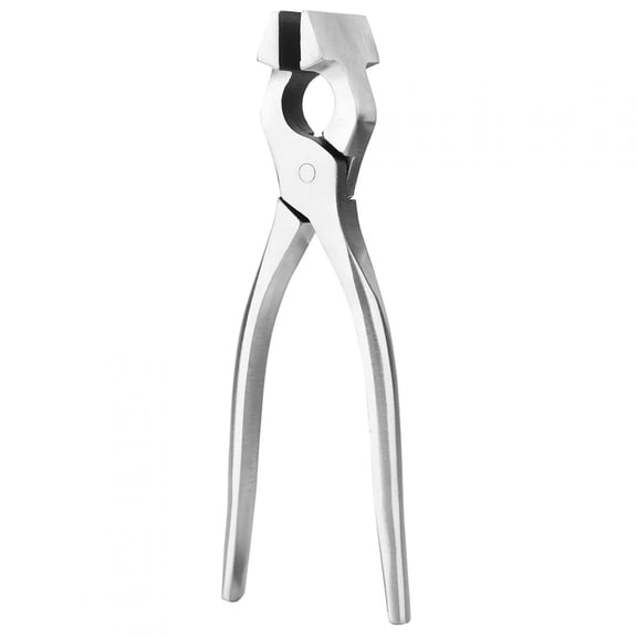 YAHHU Leathercraft Tool Leather Edge Adjustment Press Flatten Plier Clamp For Bag Belt, 7.9 inches / 20 cm