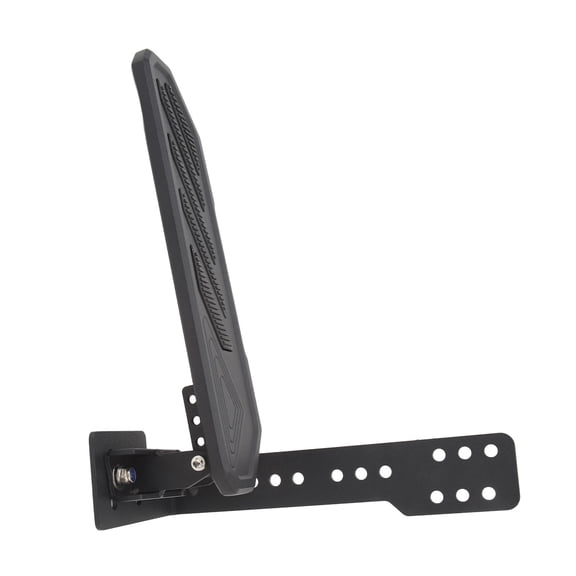 YAHHU Left Side Dead Pedal Foot Rest Pad Adjustable Anti Slip Kick Panel Replacement for Jeep Wrangler JK JL JLU 4xe Gladiator JT 2007-2023 (12.6 inches / 32 cm)