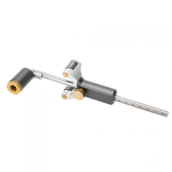 YAHHU Linear Arc Scriber Tool Dual-Purpose DIY Woodworking Multifunctional Draw Marking Tool with 5.1 in / 13 cm Range
