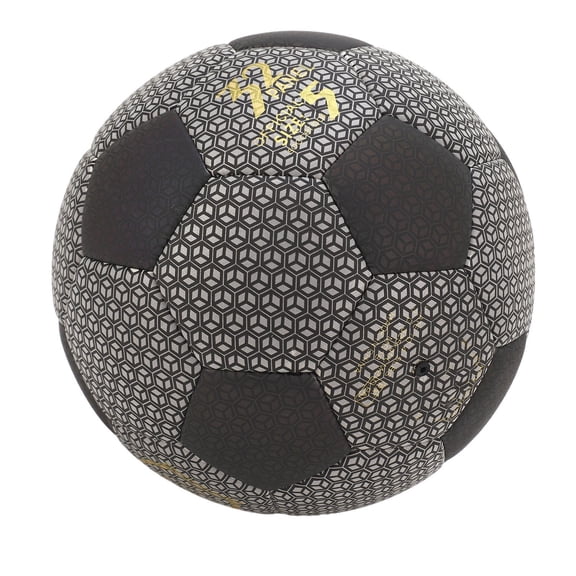 YAHHU Luminous Reflective PU Football  No.5 Holographic Glow Ball for Night Training & Indoor/Outdoor Play