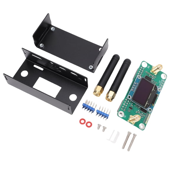 YAHHU MMDVM Duplex Hotspot Board Fit for RasPi Laptop Digital Voice Modem Dual Antennae Support UHF 430-450 MHz VHF 144 MHz 5.91 inches / 15 cm Length DIY Kit [cite: 8, 9, 13]