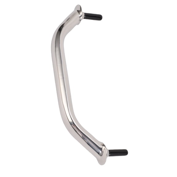 YAHHU Marine Boat Handle Door Grab Bar Oval Stainless Steel Deck Rail Grip Hatch Hardware for Yacht RV Residence Bathroom Safety 8 inches / 220mm