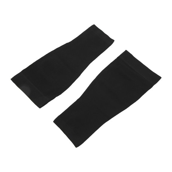 YAHHU Medical Calf Compression Sleeve Anti Venous Swelling Relief Sports Socks L Black (7.08 inches / 18 cm)