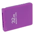 thumbnail image 1 of YAHHU Memory Card 32MB High Speed Efficient Portable Gaming Memory Card for PlayStation 2 Purple, 1 of 9