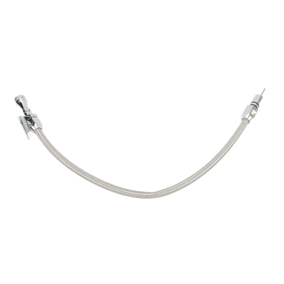 YAHHU Metal Gearbox Oil Dipstick and Automatic Transmission Fluid Level Dipstick Replacement for Chevy GM 4L60E Automotive Measuring Tool, Includes Oil Tube, 29 3/8 inches