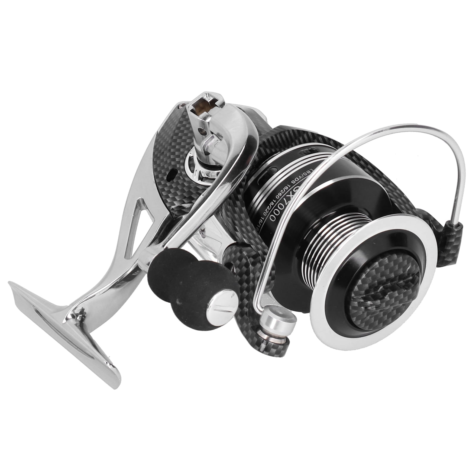 YAHHU Metal Spinning Reel Lure Sea Rod Gapless Duplex Bearing Fishing Line Reels Accessory GX7000 [cite: 12]