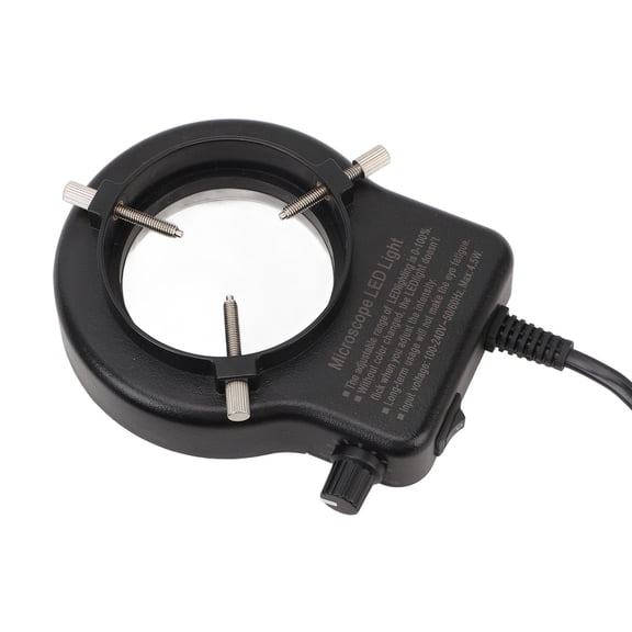 YAHHU Microscope LED Light Source Professional Adjustable Brightness Lamp for Stereo Camera 100-240V US Plug, 7.48 inches / 19 cm