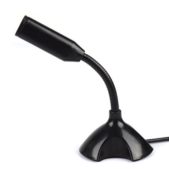 YAHHU Mini Condenser USB 2.0 Microphone Flexible Desktop Stand Mic for PC Laptop[cite: 1]