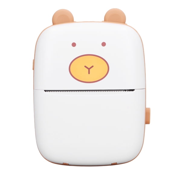 YAHHU Mini Printer Sticker Maker Bluetooth Thermal Inkless Handheld Portable Printing Tool for Office Study Everyday Use Compact Size 2.24 inches / 57mm Width 200dpi 1000mAh Built-in Battery