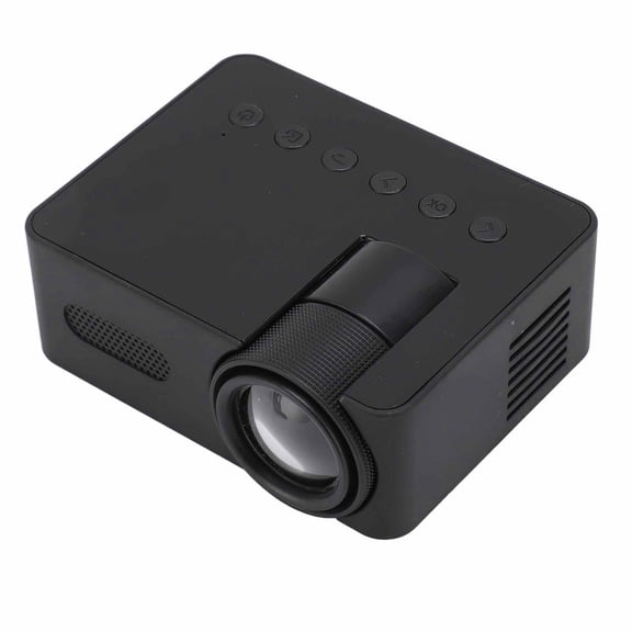 YAHHU Mini Projector Multifunctional Eye Protection Home Theater Video Projector for Indoor Outdoor Movies Gaming with Built-in Speaker TFT LCD Projection[cite: 1]