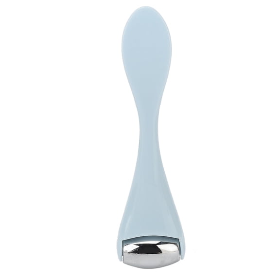 YAHHU Mini Stainless Steel Ice Roller Spoon LightBlue Reusable Facial & Eye Massage Tool for Fine Lines & Skin Rejuvenation