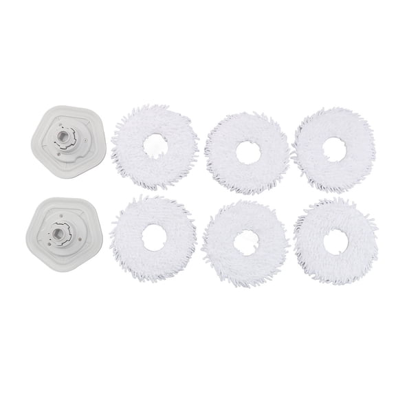YAHHU Mop Cloths For Dreame Bot W10 W10 Pro Vacuum Cleaner Cleaning Pads Mop Pads Replacement with Holder