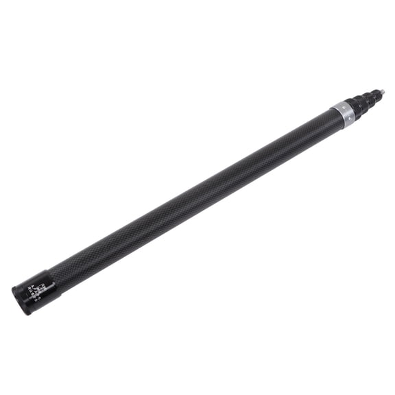 YAHHU Motion Camera Selfie Stick Telescoping Carbon Fiber Extension Pole 17.3 to 118.1 Inches / 44 to 300 cm for Insta360 X3 ONE RS GO 2 X2 R Silver