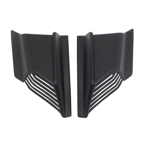 YAHHU Motorcycle Aerodynamic Winglet Side Spoiler Universal Modification Wing Kit Replacement for Honda ADV150 ADV160 2019-2023 Black 7.3 inches / 185 mm