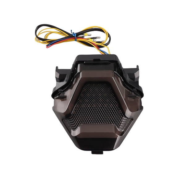 YAHHU Motorcycle Brake Light Tail Lamp with LED Turn Signals Replacement for Yamaha YZF R3 R25 Y15ZR MT07 FZ07 LC150 Blue Driving Light 6.3 inches / 16 cm