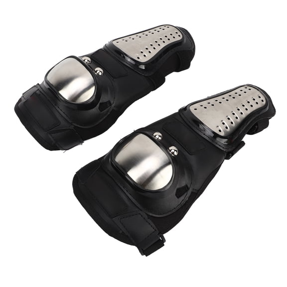 YAHHU Motorcycle Elbow Guard High Strength Falling Resistant Stainless Steel EVA Breathable Flexible Riding Protector (12.6 inches / 32 cm)