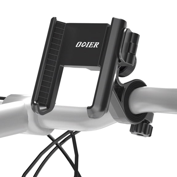 YAHHU Motorcycle Phone Holder, Adjustable 360 Degree Rotation Bracket Mount for 4-7 Inch Smartphones on Bikes, Scooters, Black