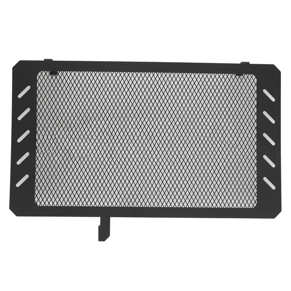 YAHHU Motorcycle Radiator Guard Grille Bezel Cover Protector Replacement for Suzuki DL650 V-STROM DL 650 VSTROM DR650S 2013-2019 Aluminum Alloy Black (14.6 x 7.9 inches / 37 x 20 cm)