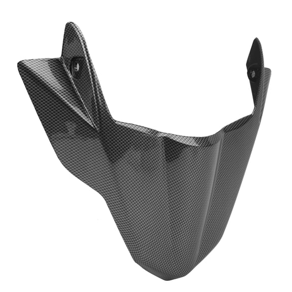 YAHHU Motorcycle Windshield Fairing Airflow Wind Deflector Carbon Fiber Style Replacement for Yamaha MT-09 FZ-09 2017-2020 Front Beak Nose Cone Aerodynamic Winglet Motorbike Accessories