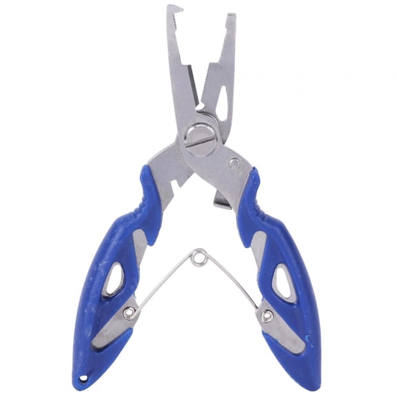 YAHHU MultiFunction Fishing Pliers Line Cutter Hook Remover Fish Tongs Accessories 4.7 inches / 12 cm