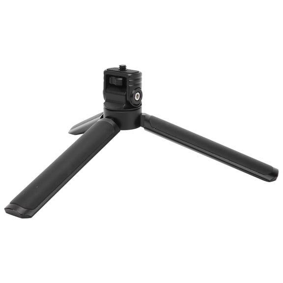 YAHHU Multifunction Desktop Tripod with Ball Head, Lightweight Portable Aluminum Alloy Tabletop Stand for Filming Camera and Smartphone, Black (15.5 cm / 6.1 inches)
