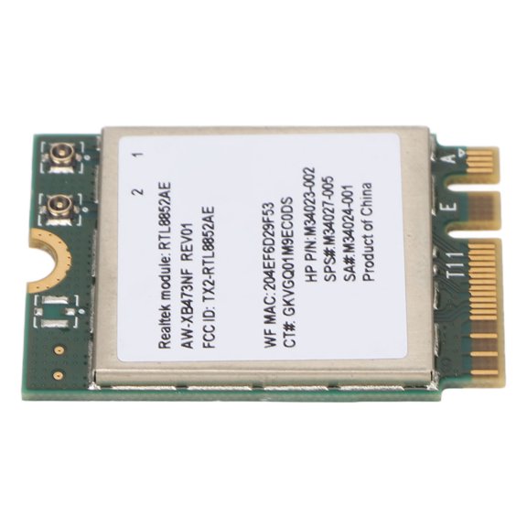 YAHHU NGFF M2 Network Card 2.4G 5G 802.11AC AX Wireless Wifi Module Wifi6 MU MIMO Network Card Adapter Bluetooth 5.2 for Win 10 64 Bit (2.75 inches / 7 cm)