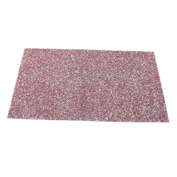 YAHHU Nail Art Table Mat Glitter Decoration Double Sides Hand Rest Pad for Salon Home, Waterproof Shiny Manicure Desk Protector, 9.84 x 8.27 inches / 25 x 21 cm
