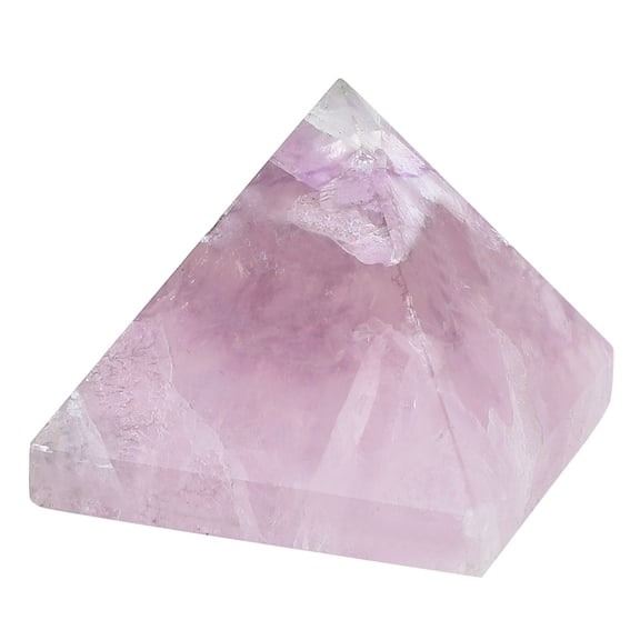YAHHU Natural Lapis Lazuli Crystal Pyramid Statue, Healing Reiki Chakra Energy Tower for Home Office Decor, 1.18 inches / 3 cm Base Width