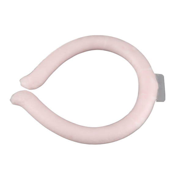 YAHHU Neck Cooling Tube Reusable Neck Cooler Hands Free Heat Dissipation Wearable Cooling Neck Wraps for Summer Office 18 Freeze Point S Size Pink (6.3 inches / 16 cm)