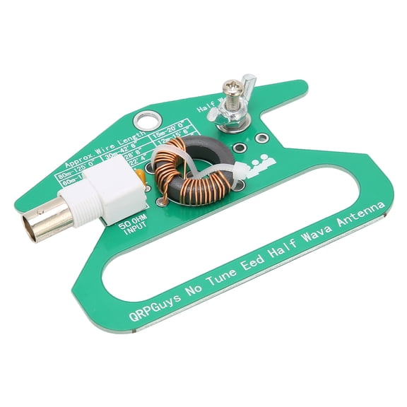 YAHHU No Tune End Fed Half Wave Antenna Module, Portable 50 Ohms Impedance Component, 5.9 inches / 15 cm