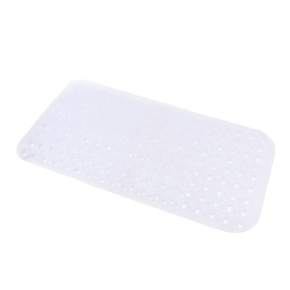 YAHHU Non-Slip Shower Mat for Bathtub, Transparent 30.7 inches x 15 inches / 78 cm x 38 cm Bathroom Floor Safety