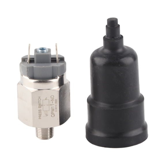 YAHHU Normally Open Pressure Switch G1/8in QPM11-NO 0.02~0.1Mpa Air Compressor Controller AC220V 48VAC DC 500mA 100VA 24VA Metal Replacement[cite: 1]