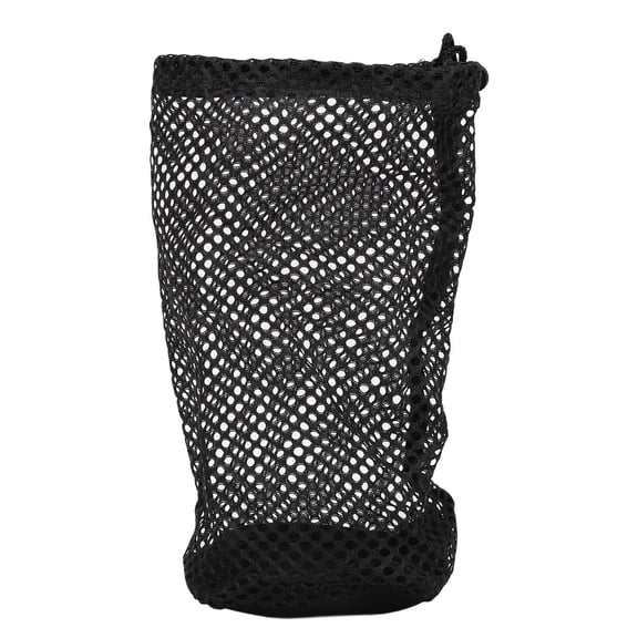 YAHHU Nylon Mesh Ball Carry Bag Lightweight, SeeThrough Design with Sliding Drawstring Lock for Sports, Gym, Beach & Camping Use