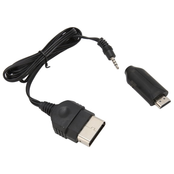 YAHHU Original Xbox to HDMI Converter Cable, 1080P/720P HD Link Adapter for Original Xbox Game Console, 3.3 ft / 1.0 m