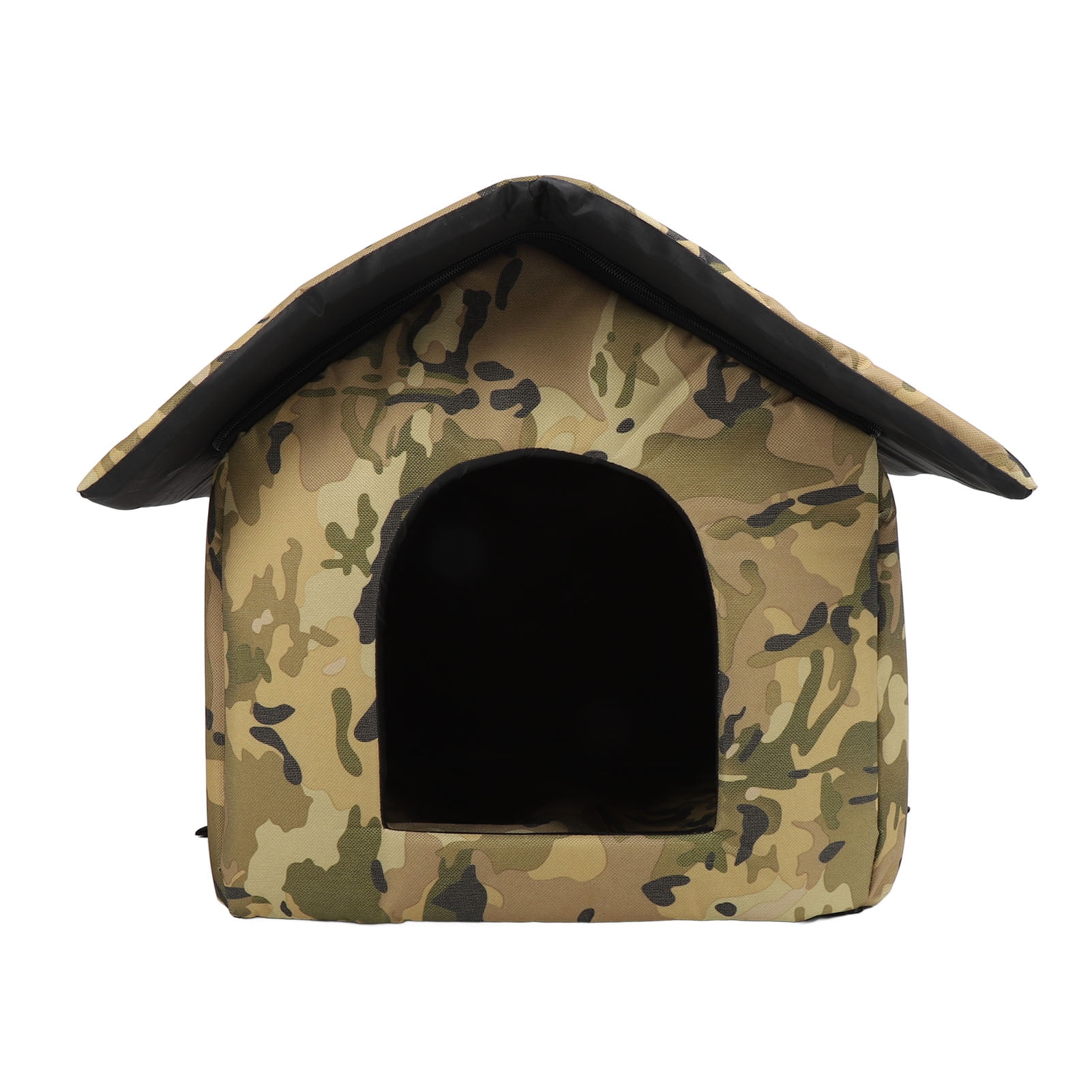 YAHHU Outdoor Cat House Removable Warm Keeping Waterproof Feral Cat Shelter Weatherproof Pet Tent Large 16.5 Inches / 42 cm Garage Porch Balcony Yard