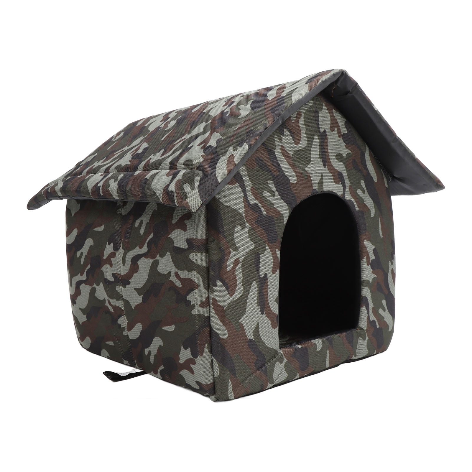 YAHHU Outdoor Cat House Removable Warm Keeping Waterproof Feral Cat Shelter Weatherproof Pet Tent Medium 14.2 Inches / 36 cm Garage Porch Balcony Yard