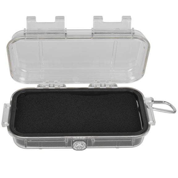 YAHHU Outdoor Moistureproof Sealed Box Waterproof Storage Container for Microelectronic Protective Equipment Transparent Large