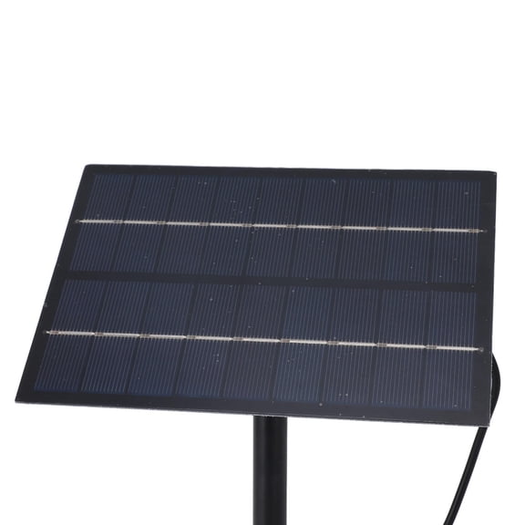 YAHHU Outdoor Solar 4W Water Pump Kit  200L/h Flow, 150cm Spray Height, ABS Durable, 4.510V DC, Ideal for Bird Baths, Ponds, Pools & Fish Tanks