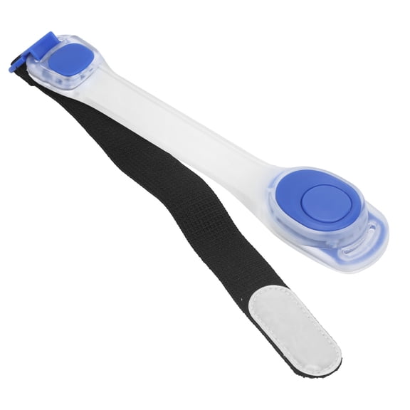 YAHHU Outdoor Sports LED Armband Flashing Luminous Bracelet for Night Running Cycling Hiking High Visibility Glow Gear Blue