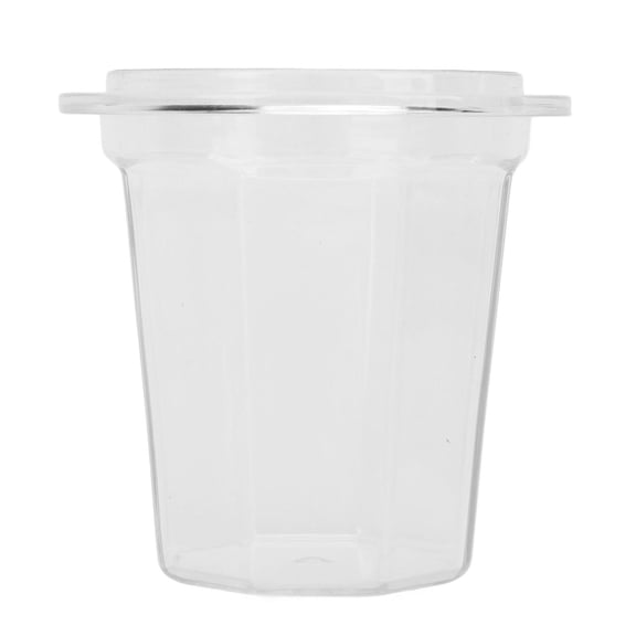 YAHHU PC Antistatic Transparent Coffee Powder Dosing Cup, 140 ml, 58 mm (2.3 in) – Durable, Easy‑to‑Clean, 1‑Pack