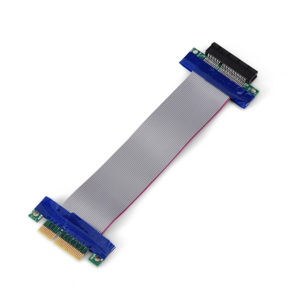 YAHHU PCI-E Professional 4X to 4X Male to Female VGA Graphics Card Extended Ribbon Cable
