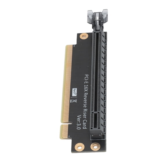 YAHHU PCIE 16X 3.0 Graphics Card Test Board Male to Female Riser Card Adapter Board for 2U Server Chassis with 1X 4X 8X 16X Interface Compatibility