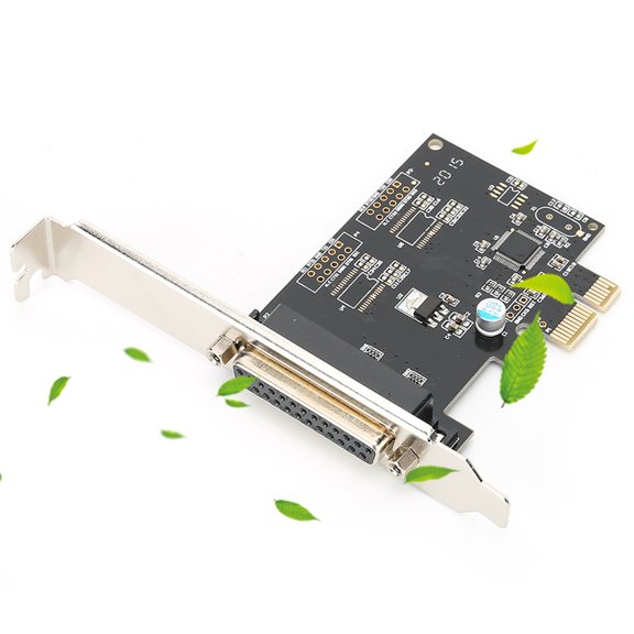 YAHHU PCIE to Parallel Port Card Print Port LPT PCI-E LPT Printer Card Adapter DB25[cite: 1]