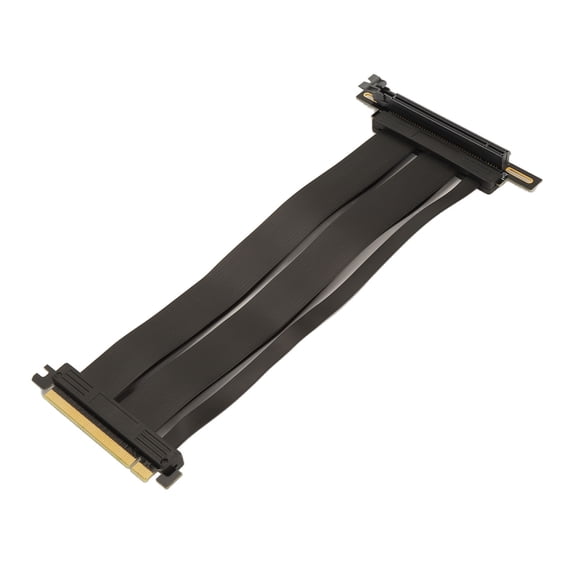 YAHHU PCIE4.0 X16 Riser Cable High Speed 90 Degree Double Row Graphics Card Extension Cable for RTX4090 RX6950XT X570