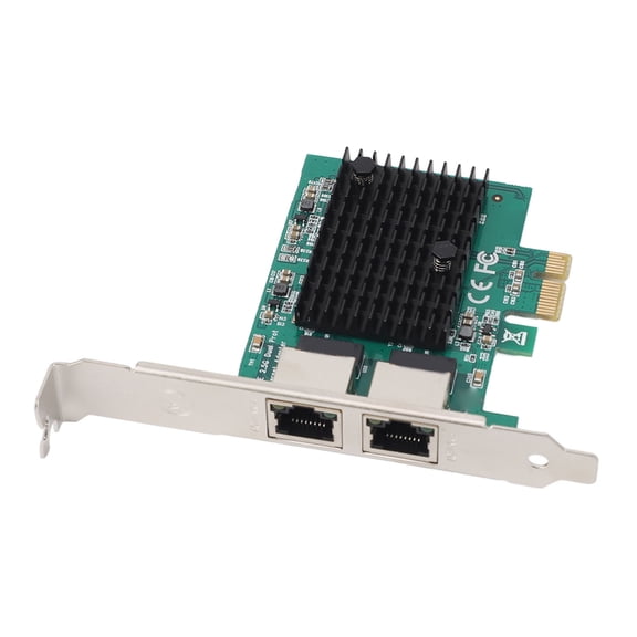 YAHHU PCIe Gigabit Network Card Professional RTL8125B Dual Port 2.5G High Speed PCI Express Ethernet Adapter
