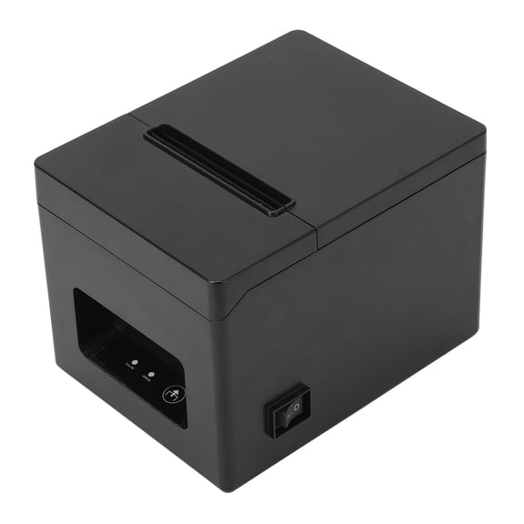 YAHHU POS Receipt Printer 80mm / 3.15 inches High Speed USB Direct Thermal Auto Paper Cutting for Restaurant Retail Store US Plug